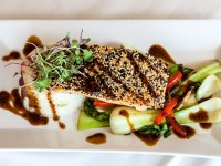 Sesame Encrusted Salmon